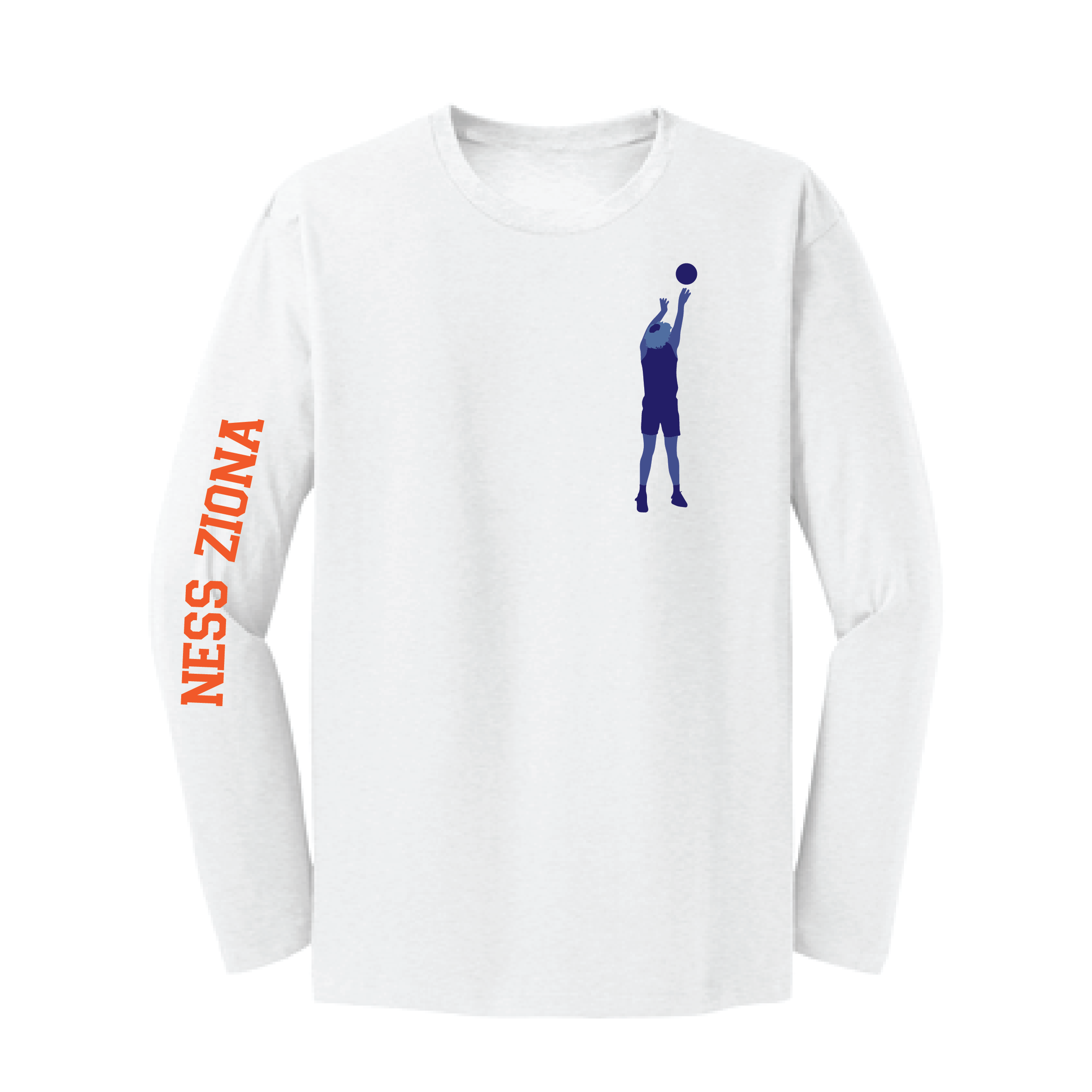 RT11 Long Sleeve Tee - White